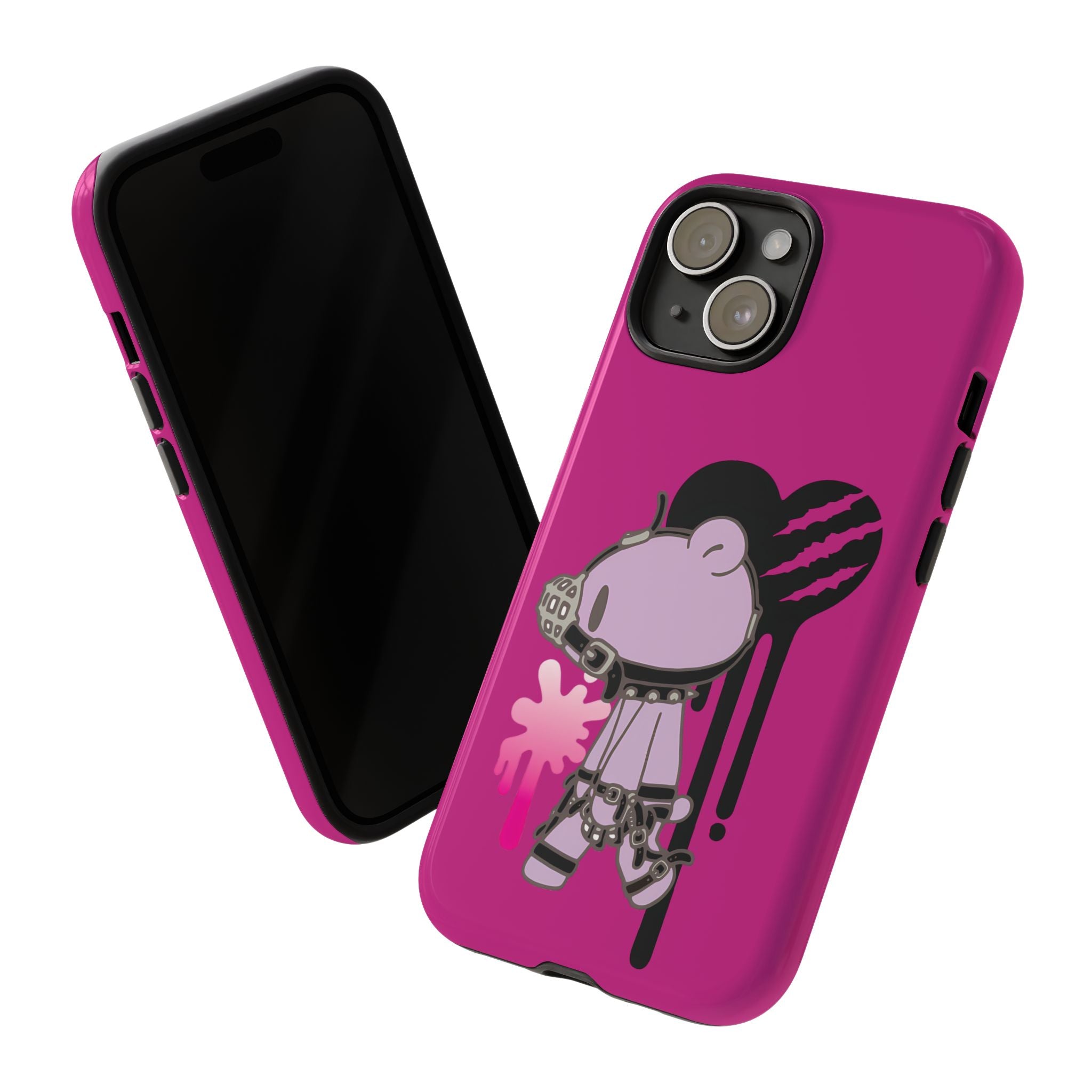 Gloomy Bear x DEDGRL6 "Jelly Heart" Tough Cases